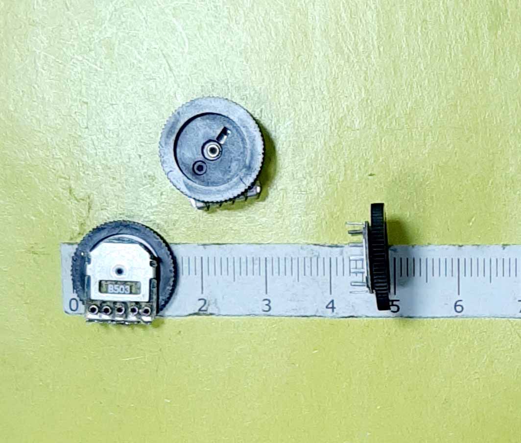 Резистор галетный B50К 5pin
